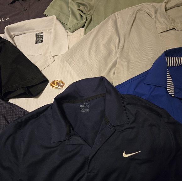 Lot of 8 Mens Golf Polos - Picture 3 of 12
